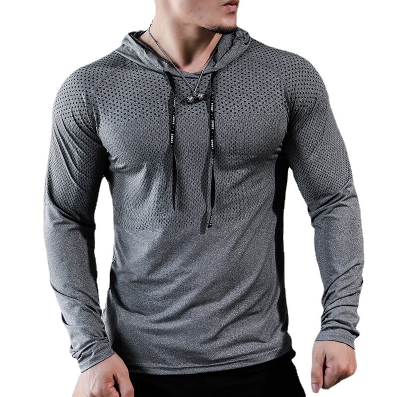 Sweat-shirt à capuche pour hommes, survêtement de Fitness, de Sport, de course, de jogging, d'athlétisme, d'entraînement musculaire, 2023