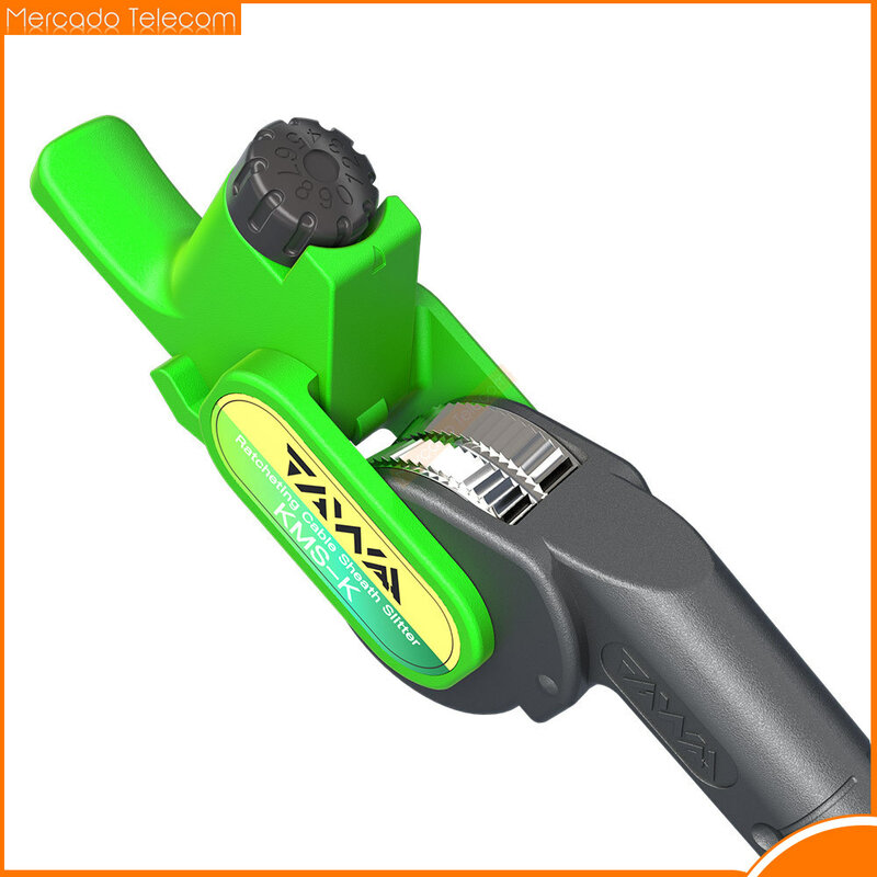 2022 New KMS-K Ratcheting Cable Slitter Optical Fiber Tool Stripper Dia ≥25mm FTTH TOOL Cutter Fibra óptica Fibre Optique