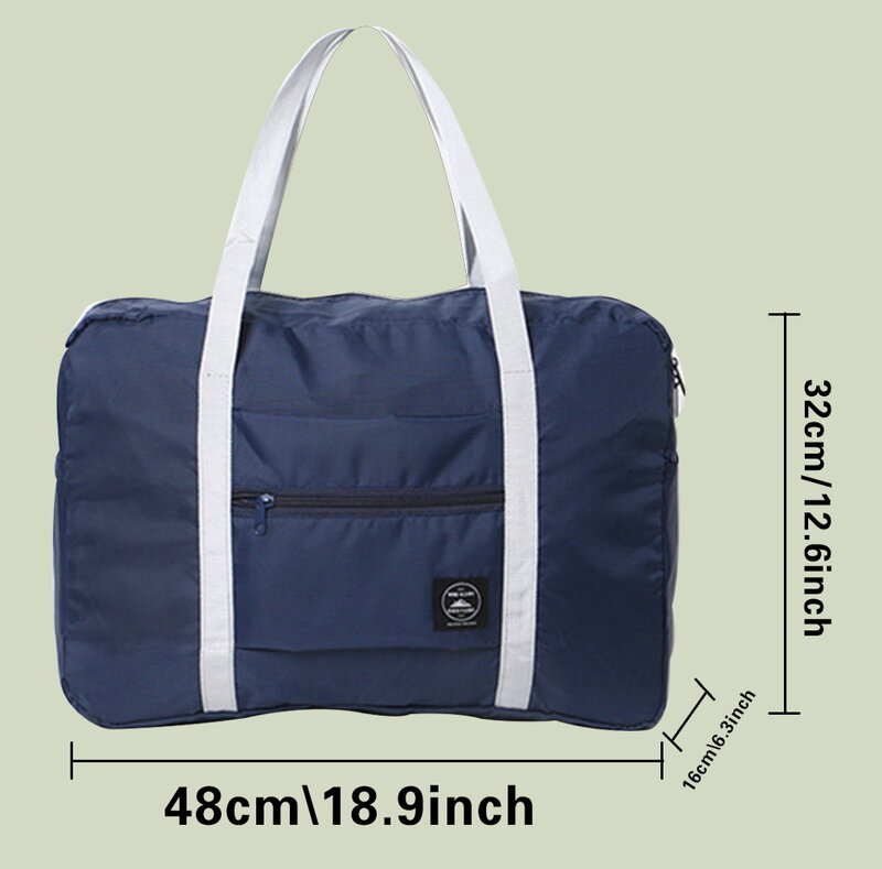 New Nylon Foldable Travel Bags Unisex Clothes Organizers Large Capacity Duffle Bag Fruit Printed Women Handbags Men Travel Bag