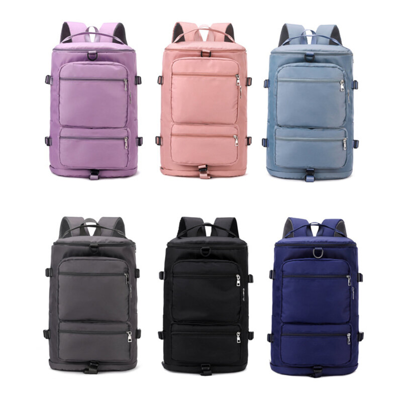 Mulheres grandes mochilas de viagem à prova dwaterproof água à moda casual daypack sacos com alça de bagagem mochila senhoras esportes yoga bagagem sacos