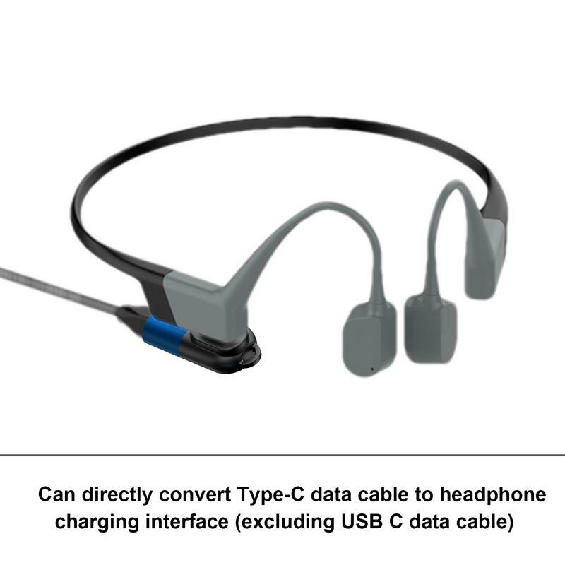 C przejściówka do ładowarki na słuchawki słuchawki kabel do ładowarki typ adaptera C Adapter ładowarka konwerter do słuchawek ładowarka