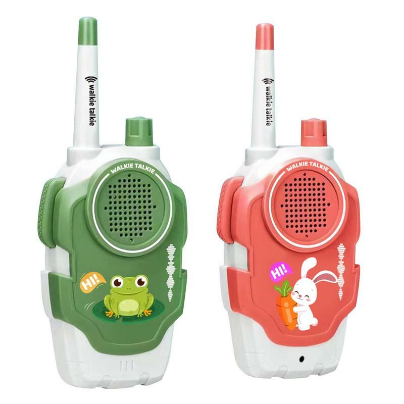 children walkie talkie Two Way Radio Walkie-Talkie  Noise Reduction with strong battery cover breakage proof Mini Walkie Talkie