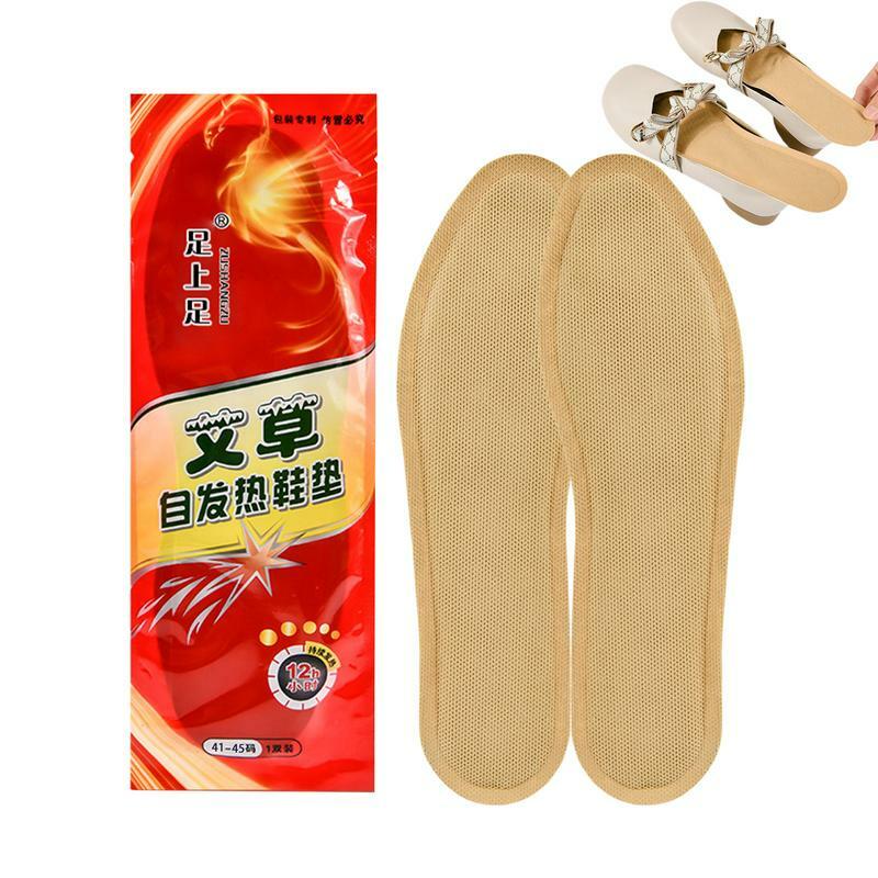 Thermal Shoe Insoles Winter Inserts For Shoes Rapid Heating Shoe Inner Soles For Hiking Walking Working And Running