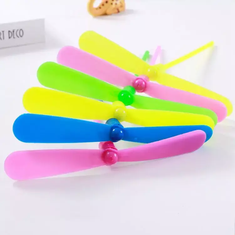 4PCS Glowing Bamboo Dragonfly Gift For Children Random Color