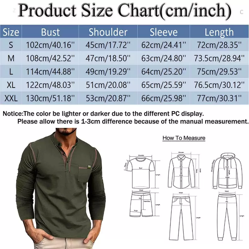2024เสื้อโปโลแขนยาวมีกระเป๋าสีทึบสำหรับผู้ชายเสื้อเย็บลายตัวอักษรแขนแร็กแลนเสื้อยืดแบบสวมหัว