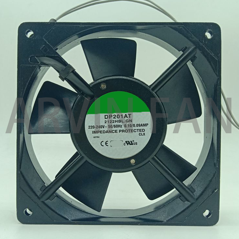 AC 220V Cooling Fan 120mm 12cm 12cm Fan 12025 DP201AT 2122HBL 220V Cabinet Cooling FanB