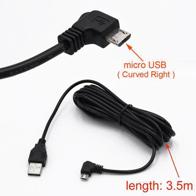 Langdurig En Duurzaam Voor Auto Opladen Micro Usb Kabel Voor Auto Dvr Camera En Gps Pad Mobiele 3 5M 11 48ft