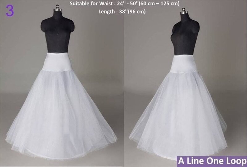 12 Styles Bridal Petticoat White Wedding Dress Crinoline/Slips/Underskirt