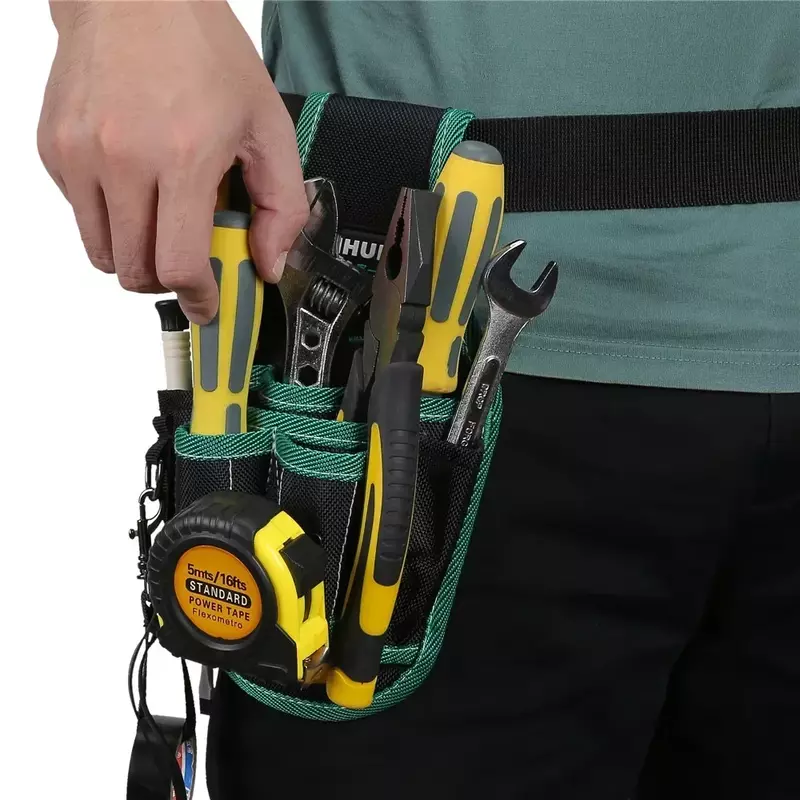 Multi Function Storage Bag Tool Waist Bag Oxford Cloth Waist Pack Hardware Repair Tool Pocket Wrench Household Belt Electrician