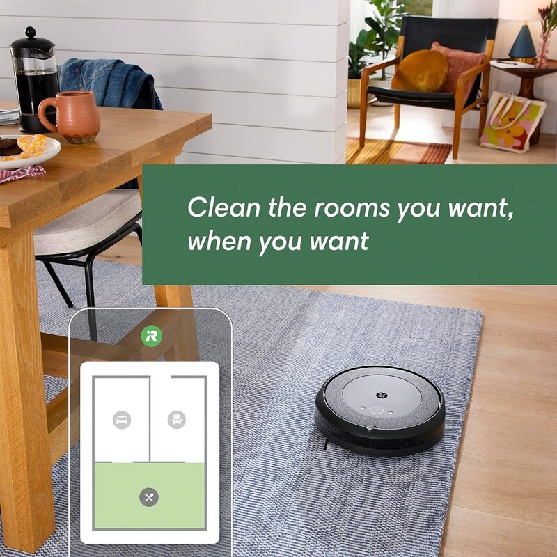 Robot Vacuum Cleaner, Smart Mapping, Works with Alexa, Personalized Cleaning OS, Vacuum Cleaner