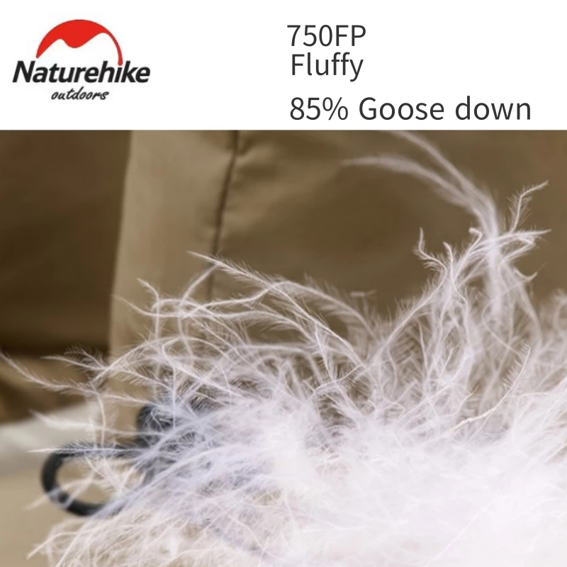 Naturehike 大人/子供用の超軽量グースダウンソックス,冬用の暖かくて防水性のある靴カバー,85%,40g/60g