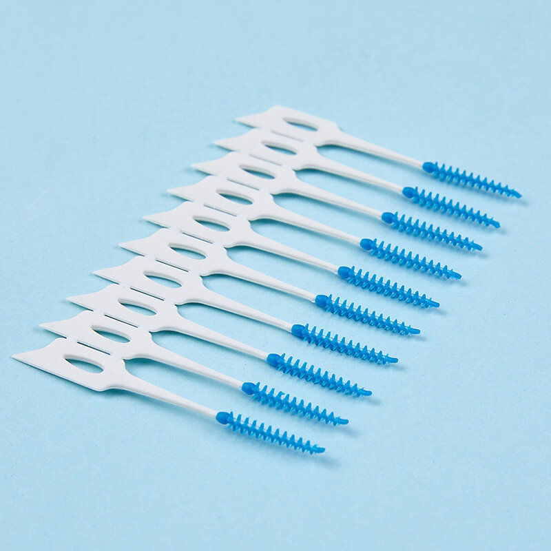 Baru Interdental Sikat Gigi Bersih Antara Gigi Benang Sikat Benang Stik Sikat Gigi Gigi Alat Perawatan Mulut