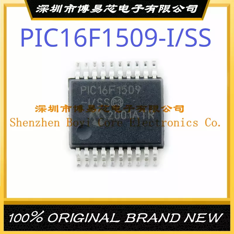 Microcontrolador IC chip, paquete PIC16F1509-I/SS, original, nuevo, SSOP-20