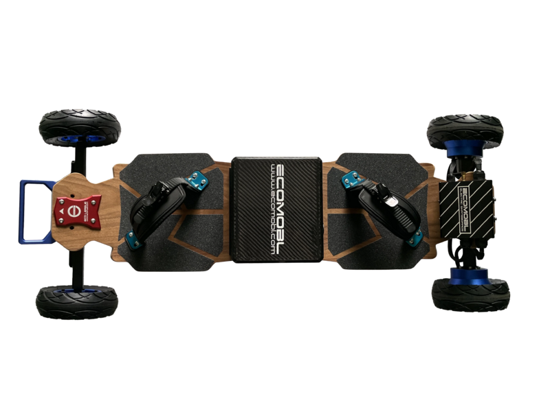 Gryan Ripper All-Terrain Off-Road Elektrisch Skateboard Snel Verwijderen Batterij Vierwielaandrijving Ultra Lange Levensduur