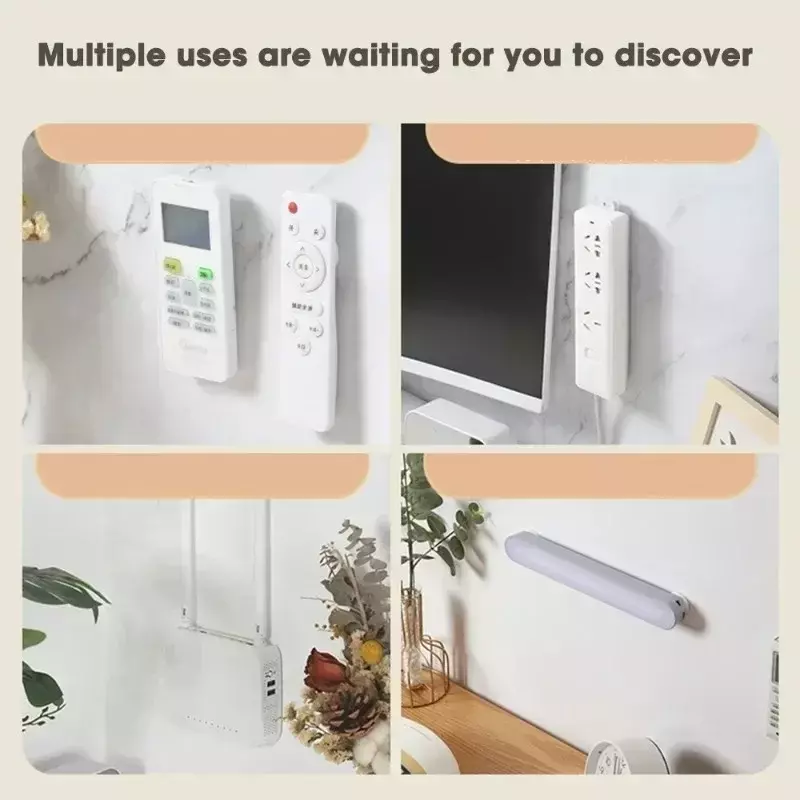 24/2Pcs Strong Magnetic Hook Wall-mounted Anti-Lost Magnet Storage Rack for Remote Control Refrigerator Magnet Home Storage Hook