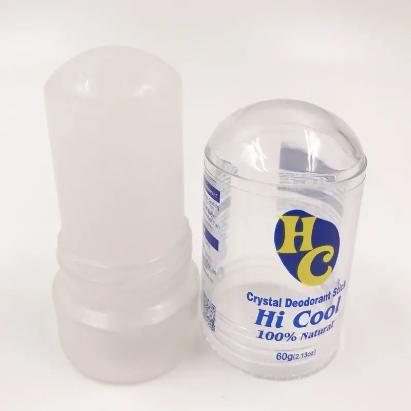 Channy desodorante de palo de aluminio, palo antitranspirante, desodorante de cristal, eliminación de axilas, mujer y hombre