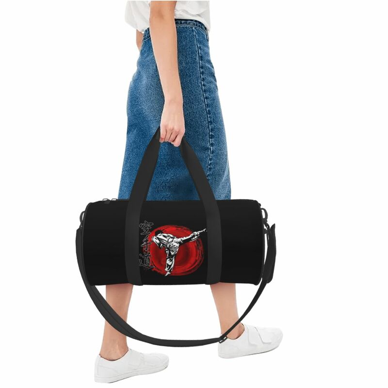 Karate sport borse sportive arti marziali nuoto borsa da palestra con scarpe borse carine uomo donna borsa Fitness portatile personalizzata