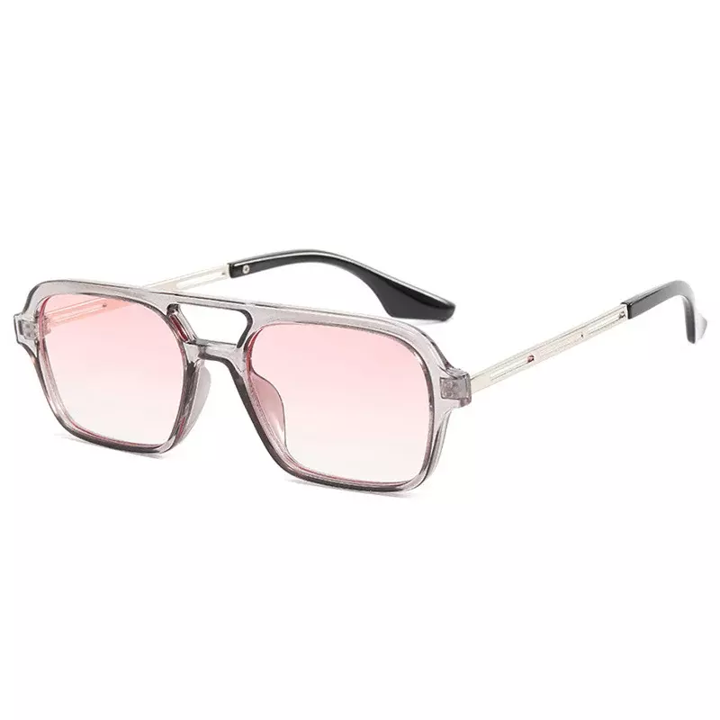 Pequeno Quadro Quadrado Óculos De Sol Mulher Marca Designer De Moda Luxo Óculos De Sol Feminino Vintage Oco Leopardo Azul Oculos De Sol