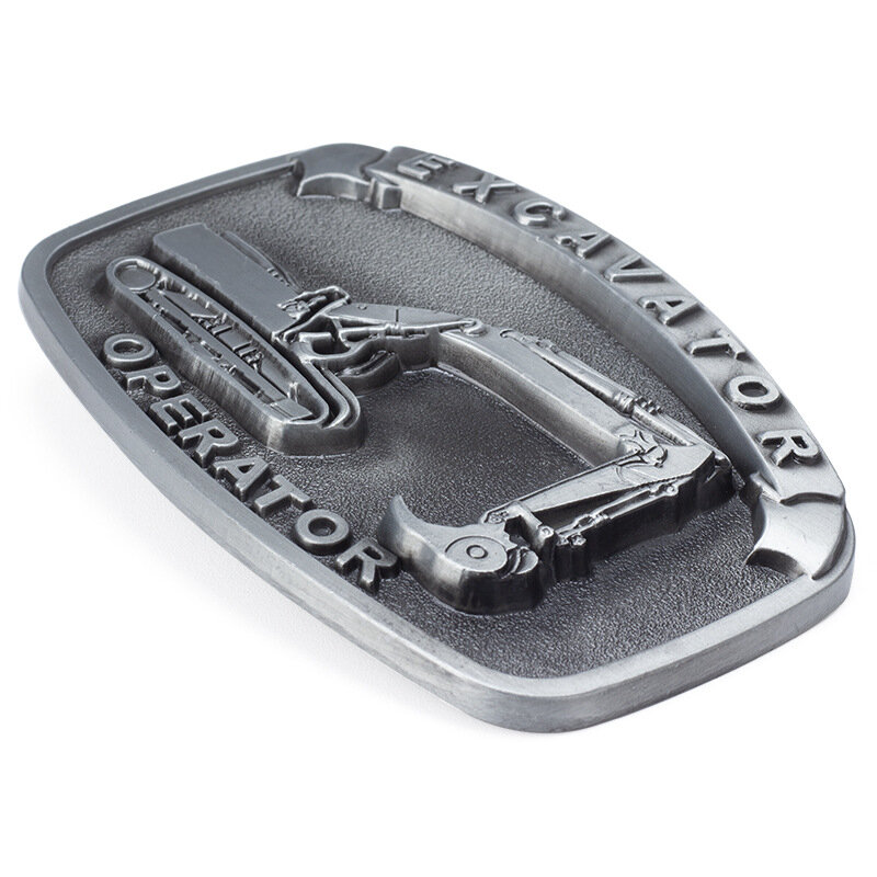 Cheapify Dropshipping Western Excavator Operator Cowboy Belt Buckles 40mm