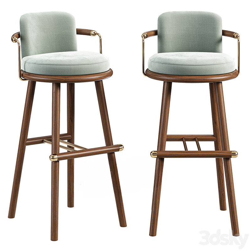 Дизайнерские барные стулья в скандинавском стиле, роскошные удобные современные барные стулья в деревянном стиле для приема, роскошная мебель для дома