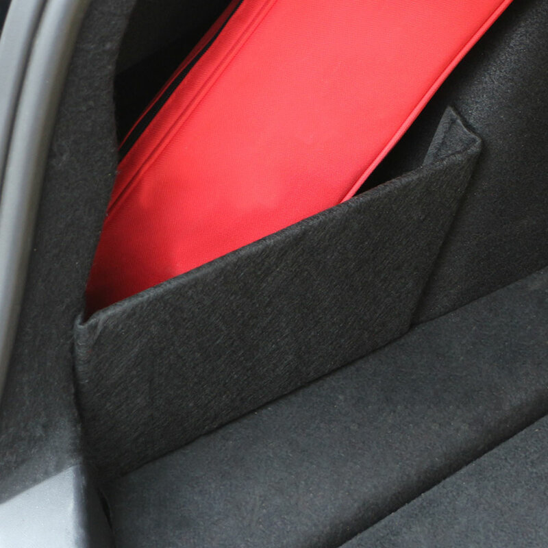 リア車のトランクオーガナイザーサイド分周器テスラためモデル3 2016-2022バックテールブーツバッフル修正されたアップグレード部品