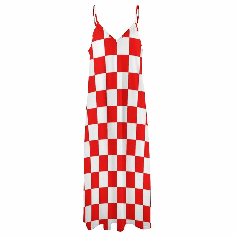 Croatia-vestido sin mangas para mujer, traje elegante de fiesta, ropa de verano, 2023