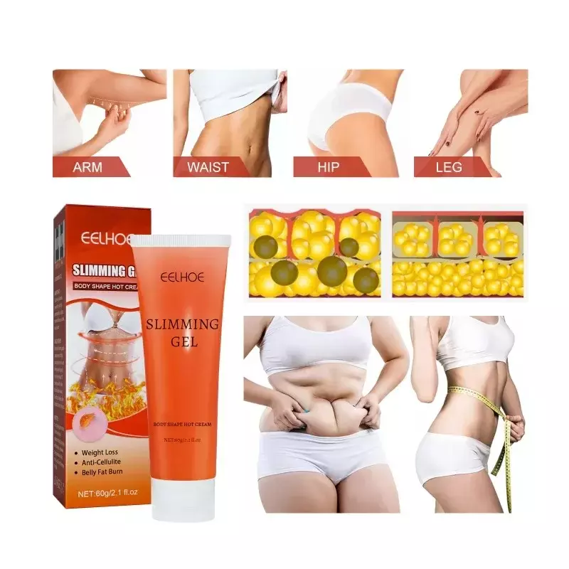 Body Slimming Massage Gel firming Lifting Sculping body Curves Weight Loss Anti Cellulite Fat Burner Shap Hot Cream Beauty care