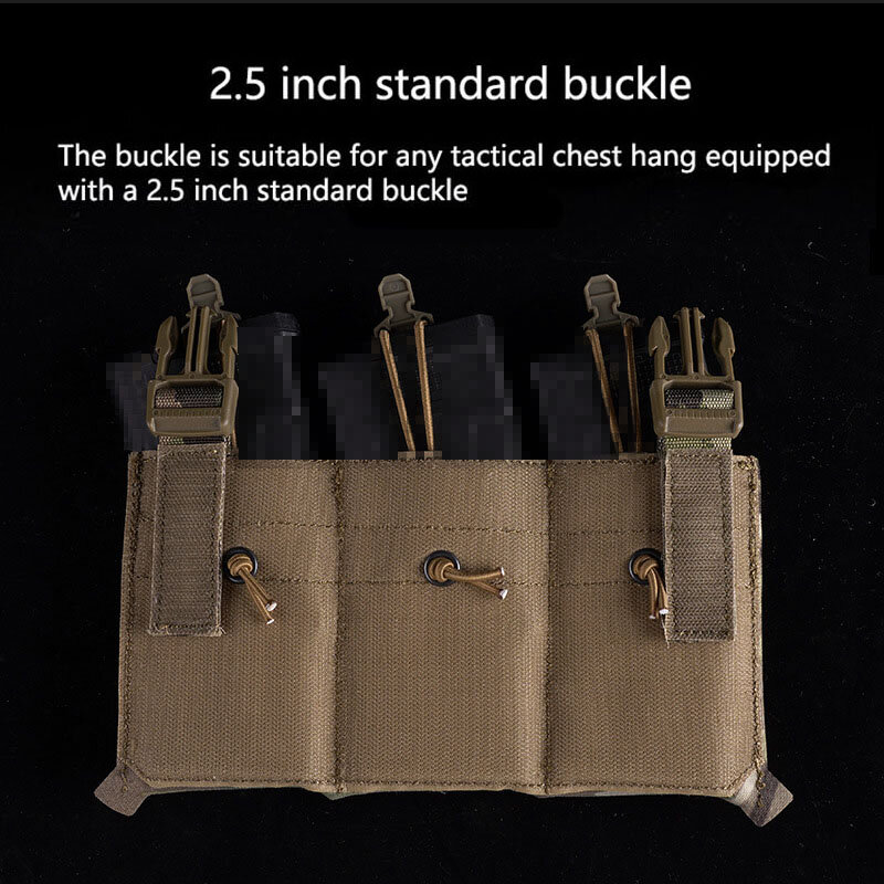 Multifunktion ale dreifache Magazin tasche, die sich an jede taktische Ausrüstung anpasst, die mit 2,5 "Standards chn allen ausgestattet ist, lg3v2