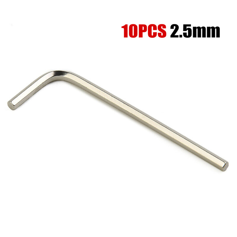 10pcs Hand Tools For L-shaped Wrench Inner Hexagon For Wrench Key Tool Wrench Optional From 1.5mm-6mm