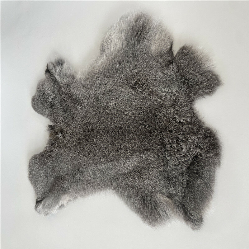 Натуральный мех кролика, сделай сам, ткань для шитья одежды, пушистый мех кролика, кожа, домашнее украшение, аксессуары для одежды, сырье