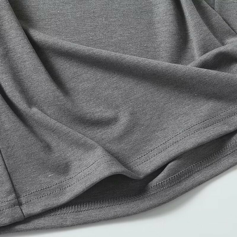Maxdutti Sommer auf der Schulter einfarbige T-Shirts Mode Knöpfe nordischen minimalist ischen Basic Rundhals-Tank-Top-T-Shirt für Frauen