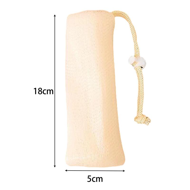 Exfoliating Mesh Soap Pouch Soap Saver Pouch with Drawstring for Bath Shower