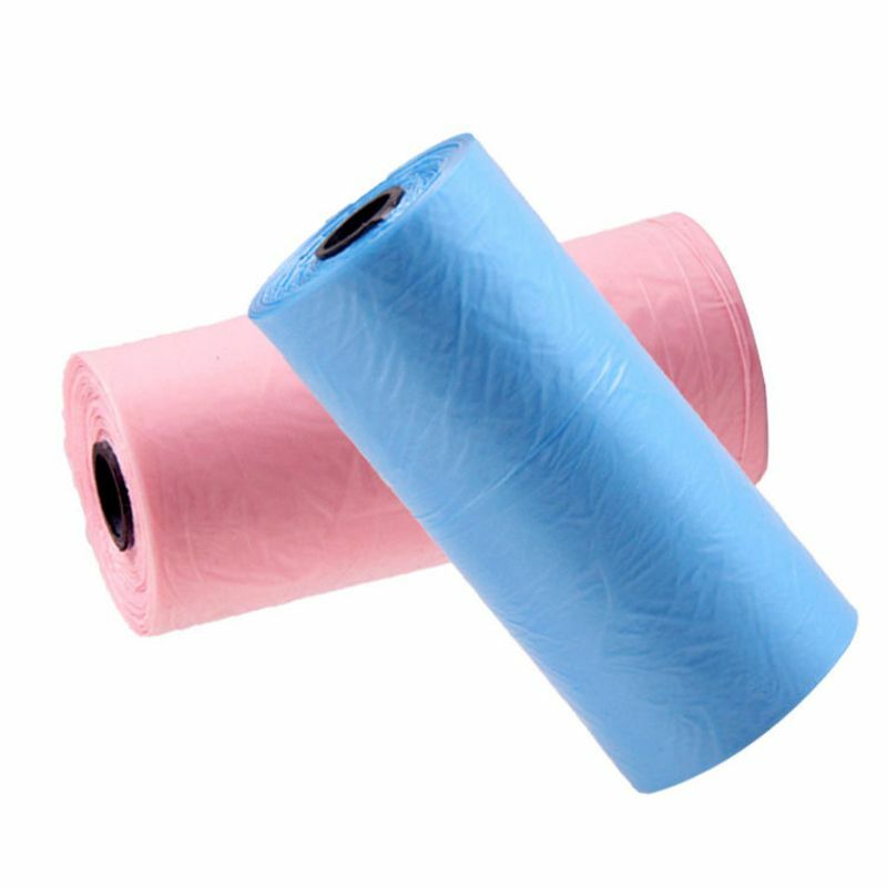 10 Rolls Dog Poop Bag for Cat Puppy Waste Pick Up Bags Outdoor Home Clean Disposable Refill Convenient Garbage Bag X90C
