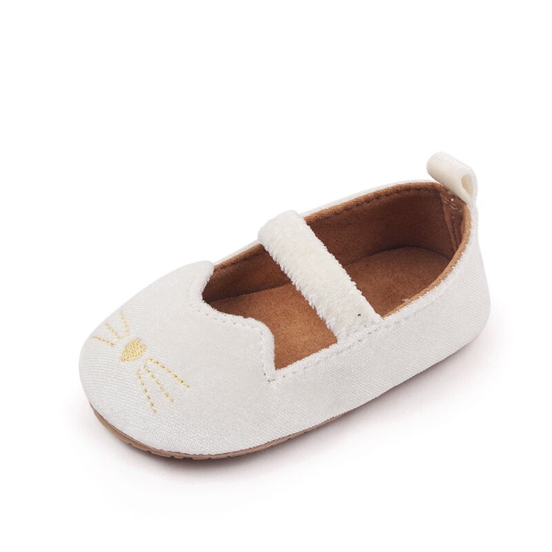Mocassini per neonate Cute Cartoon Soft Sole Flats Shoes First Walkers scarpe da principessa estive antiscivolo