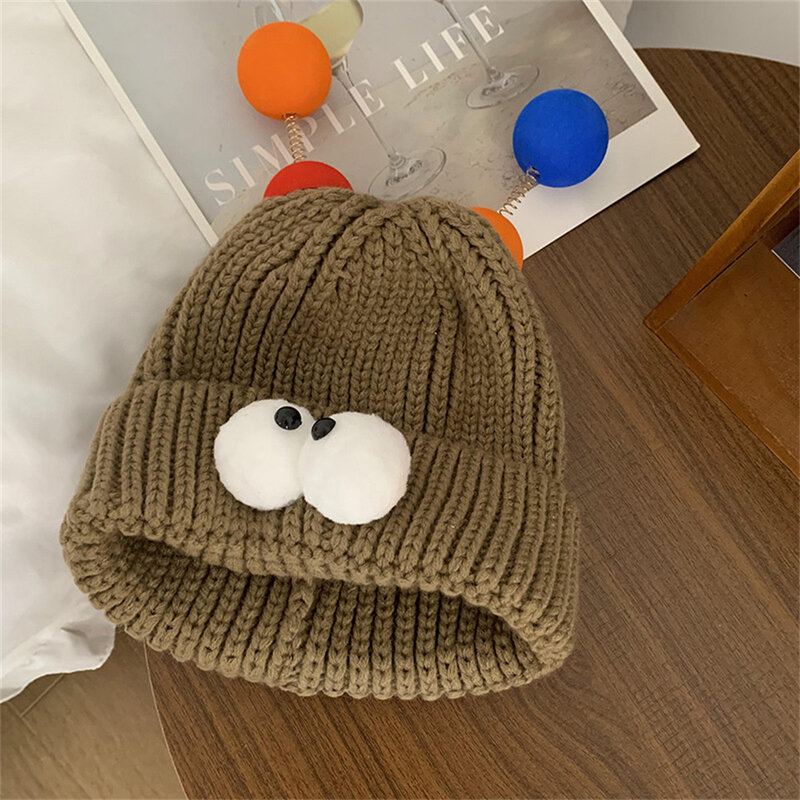 ユニセックスのニット帽,良質,冬用
