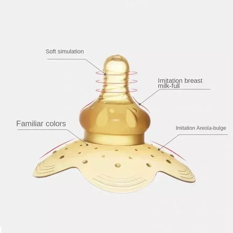 Silikonowy ochraniacz na sutki do karmienia piersią chroni osłonę mleka popularny wkładka laktacyjna przeciw przelewowi
