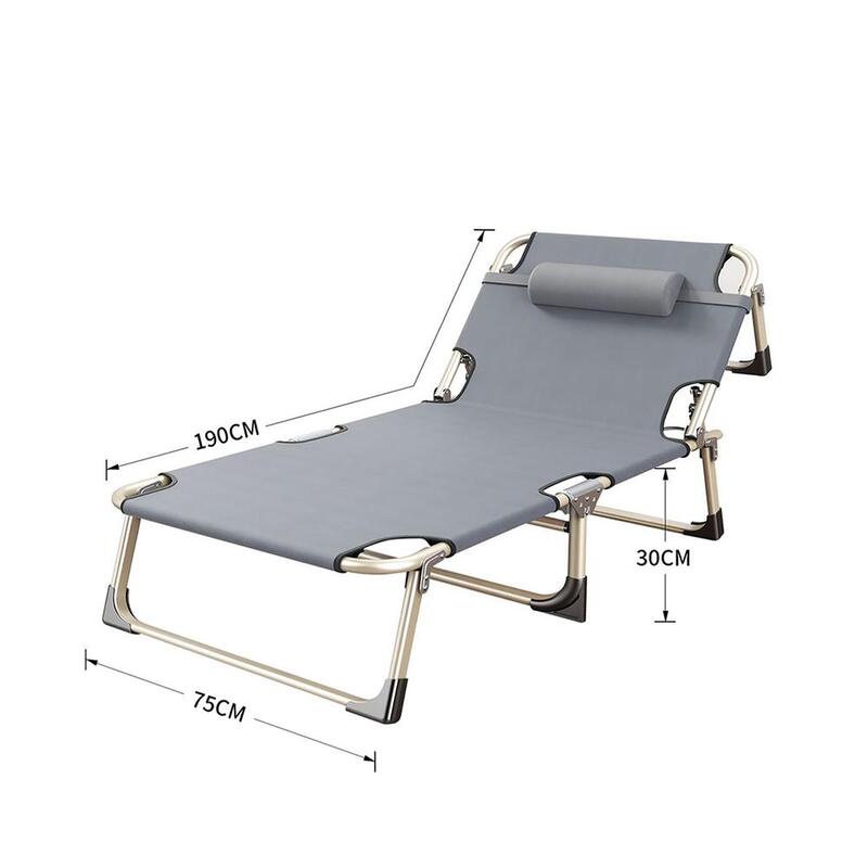 Klappstühle verstellbarer Multi-Winkel-Schlafbett tragbarer Stuhl für Außen strand Rasen Camping Pool Drop Shipping