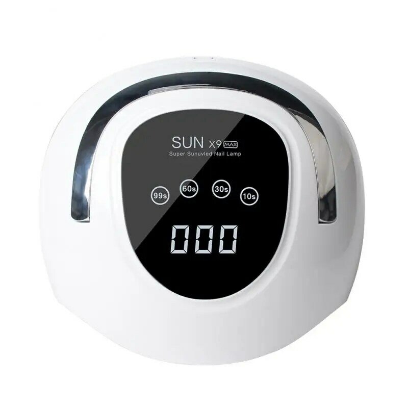 Lámpara profesional para máquina de uñas con Sensor automático, secado rápido, pantalla LCD con 4 temporizador, 220W