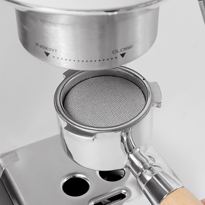 Penyaring kopi, 51/53/58mm layar jala tahan panas, jaring Portafilter Barista, pembuat kopi layar kepingan untuk mesin Espresso