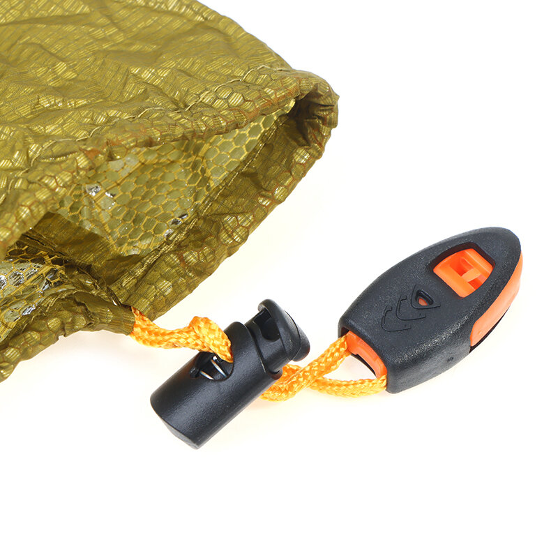 Wieder verwendbarer Not schlafsack wasserdichte Überlebens-Camping-Reisetasche Outdoor-Notfall ausrüstung Wander ausrüstung