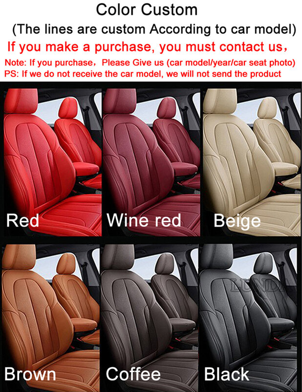Auto spezielle Sitzbezüge 5 Sitze für BMW x1 x3 x4 x5 x6 x7 f10 f15 f16 f25 e39 e60 e90 f30 1 3 5 7 Serie kunden spezifischer Autos itz bezug