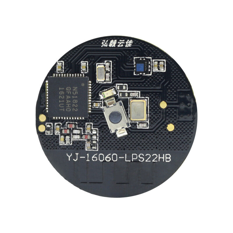 Sensor de barómetro nRF51822, módulo bluetooth ibeacon LPS22HB, CR2032, soporte de batería, Módulos de Automatización