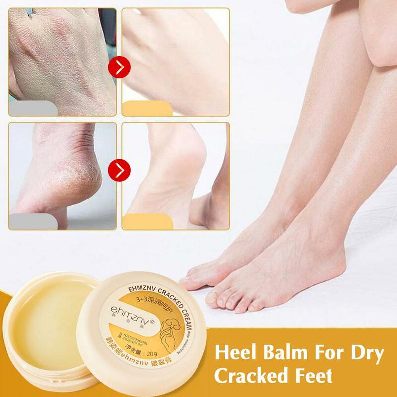 Crème anti-séchage pour les pieds, soin réparateur pour les talons crevassés, 1 pièce, 20g, M7v1. 1
