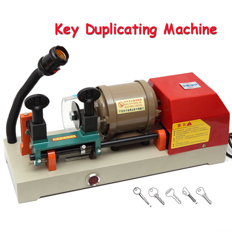 Máquina chave elétrica horizontal cortador de chave máquina de cópia de corte chave máquina de duplicação de broca máquina duplicada ferramenta de serralheiro