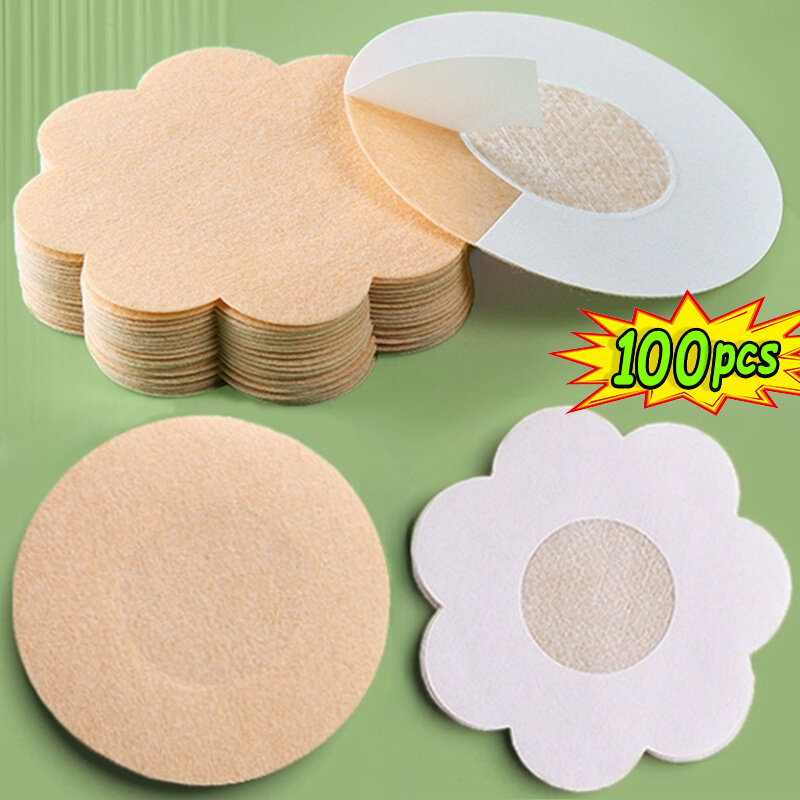 SEXY Women Invisible Nipple Cover Disposable Self-adhesive Breast Petals Lift Tape Pasties Sticker Patch Intimates Accessories