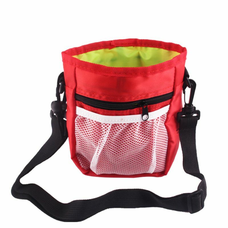 Bolsa desmontable para refrigerios para entrenamiento mascotas, bolsa para perros, bolsillo para alimentación, bolso para