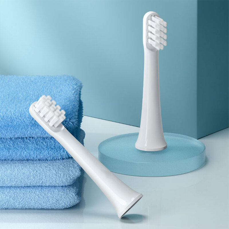 Cabezales de repuesto para cepillo de dientes eléctrico XIAOMI MIJIA T100, cabezales de repuesto para cepillo de dientes eléctrico sónico DuPont, boquillas de cerdas suaves adecuadas, 8 Uds.