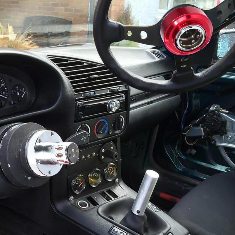 Racing Steering Wheel Snap Off Quick Release Hub Adapter Kit 60mm Universal Car Steering Wheel Quick Release Device