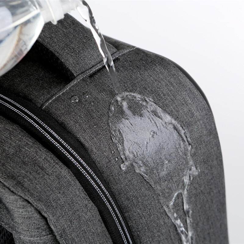Plecaki męskie torba biznesowa z portem USB torba męska wielofunkcyjna wodoodporny plecak Unisex modny plecak antykradzieżowa