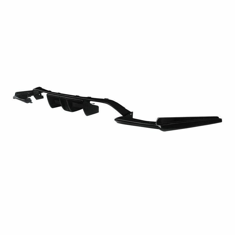 Difusor de parachoques trasero de coche, accesorio de fibra de carbono con luces de piloto, color negro brillante, para Bmw F80 M3 F82 M4 2015-2020